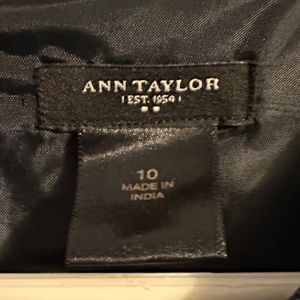 Ann Taylor Elegant Navy Garment